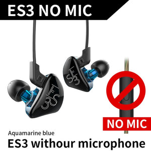 Earphone Hybrid Driver Noise Cancelling Headset